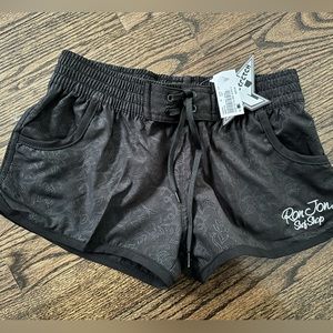 Women’s small Ron Jon Surf Shop shorts with tags.